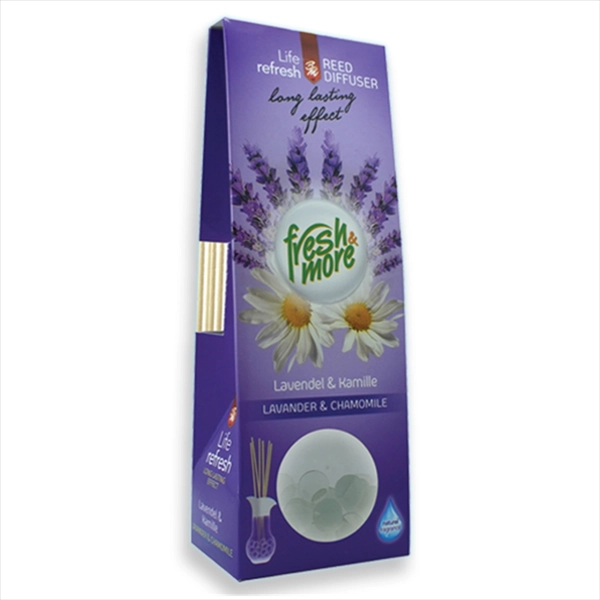 FRESH&MORE OSVEŽ. PROSTORA SA BAMBUS ŠTAPIĆIMA LAVANDA I KAMILICA 35ML