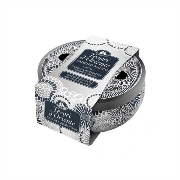 TESORI D' ORIENTE AROMATIČNA SVEĆA WHITE MUSK 200G