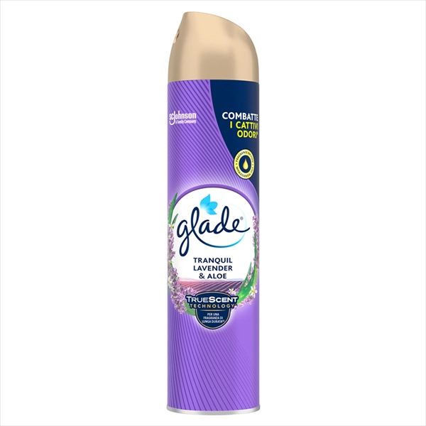 GLADE OSVEŽIVAČ PROSTORA SPREJ LAVANDA&ALOE 300ML