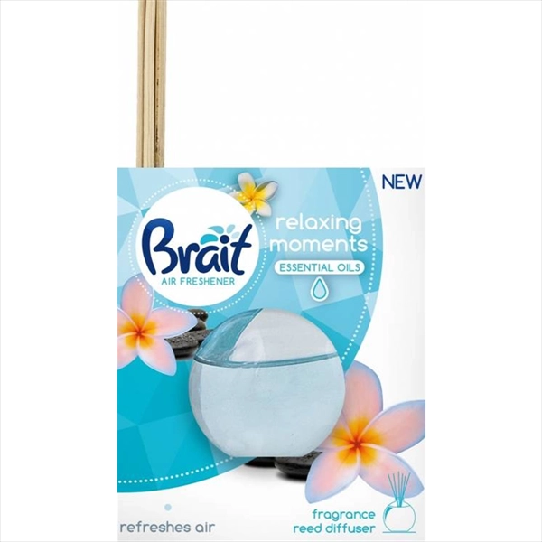 BRAIT OSVEŽIVAČ PROSTORA SA ŠTAPIĆIMA RELAXING MOMENTS 40ML