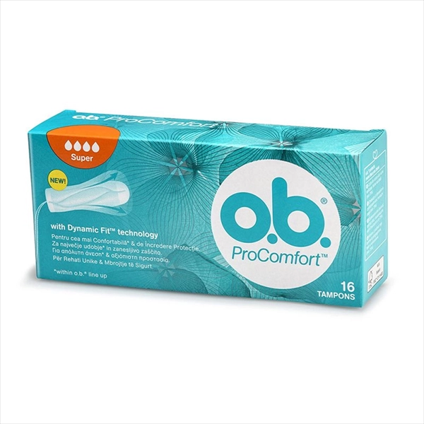 O.B. TAMPONI PROCOMFORT SUPER 16KOM