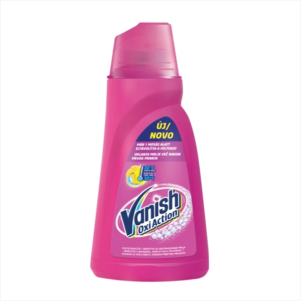 VANISH GEL ZA UKLANJANJE MRLJA OXI ACTION PINK COLOR 1L