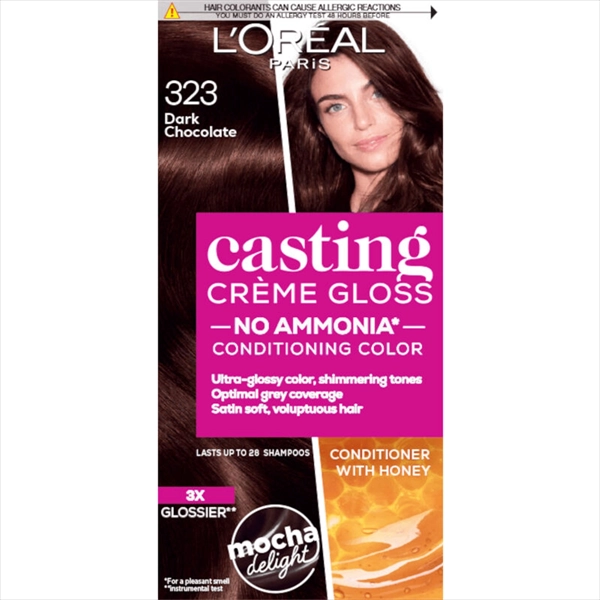 L'OREAL BOJA ZA KOSU CASTING CREME GLOSS 323 DARK CHOCOLATE