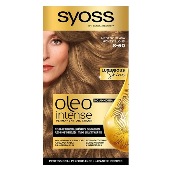 SYOSS OLEO INTENSE BOJA ZA KOSU 8-60 MED PLAVA