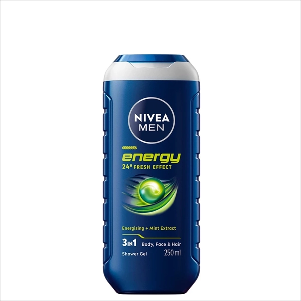 NIVEA GEL ENERGY M 250ML