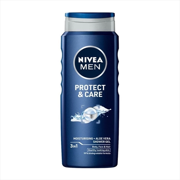 NIVEA MEN GEL ZA TUŠIRANJE PROTECT&CARE ORIGINAL 500ML