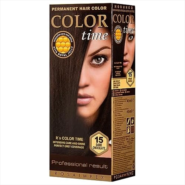 COLOR TIME BOJA ZA KOSU 15 TAMNA ČOKOLADA