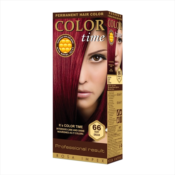 COLOR TIME BOJA ZA KOSU 66 RUBIN CRVENA