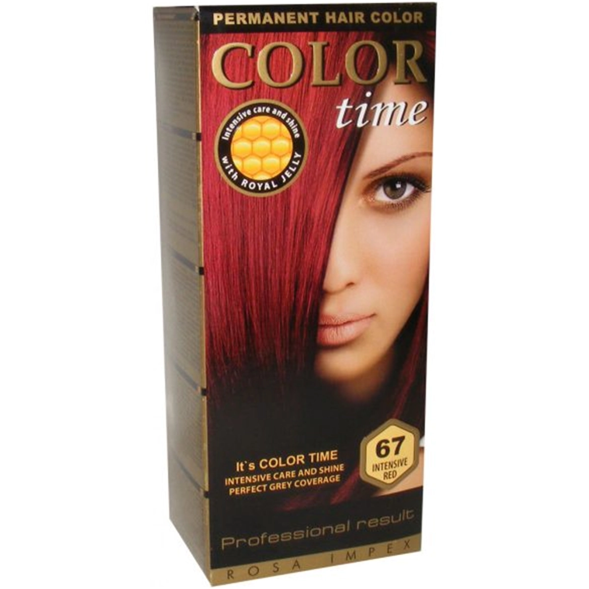 COLOR TIME BOJA ZA KOSU 67 INTENZIVNA CRVENA