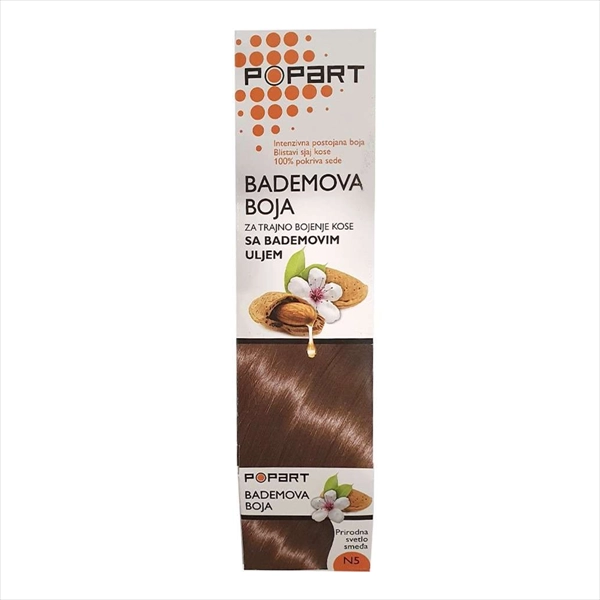STILL POPART BADEM BOJA ZA KOSU N5 PRIRODNO SVETLO SMEĐA