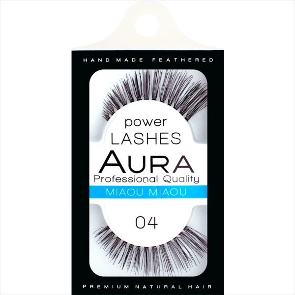 AURA VEŠTAČKE TREPAVICE POWER LASHES 04 MIAOU MIAOU