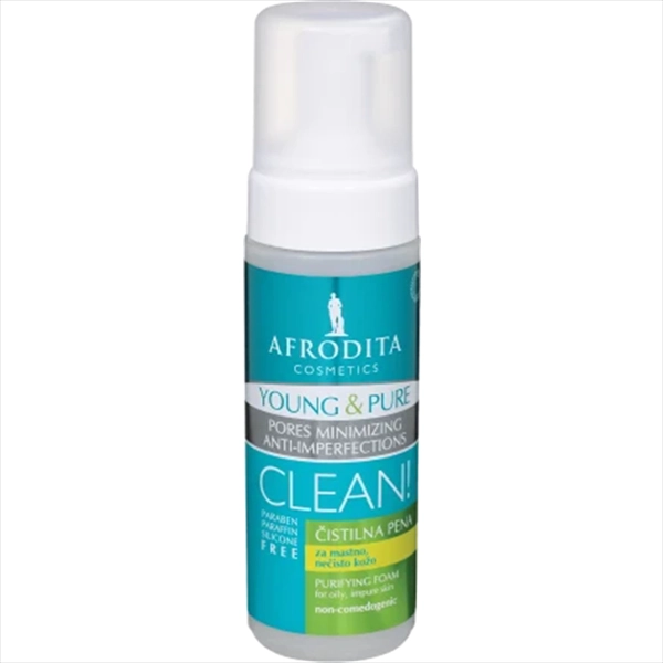 AFRODITA PENA ZA ČIŠĆENJE LICA YOUNG&PURE 150ML