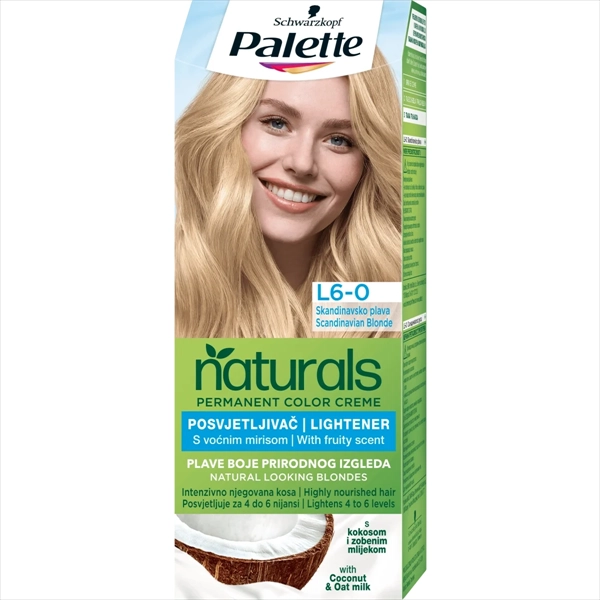 PALETTE NATURALS COLOR BOJA ZA KOSU 100 (L6-0) SKANDINAVSKO PLAVA