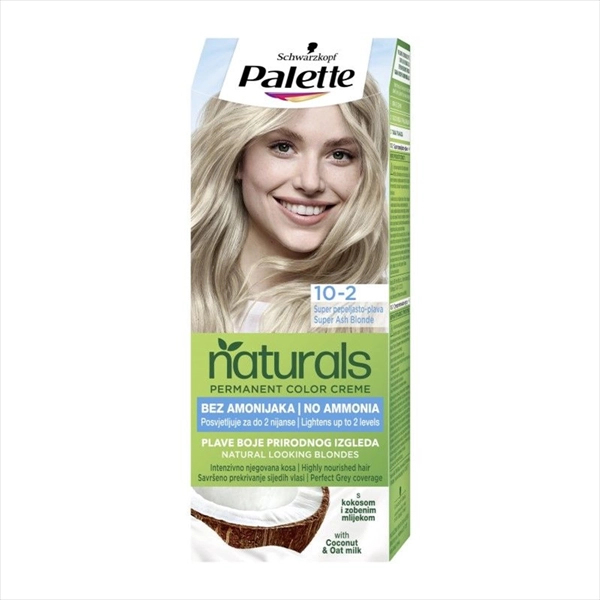 PALETTE NATURALS COLOR BOJA ZA KOSU 219 (10-2) SUPER PEPELJASTO PLAVA