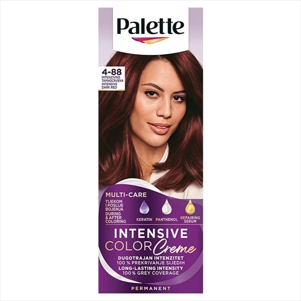 PALETTE INTENSIVE COLOR CREME BOJA ZA KOSU 4-88 (RF3) INT. TAMNOCRVENA