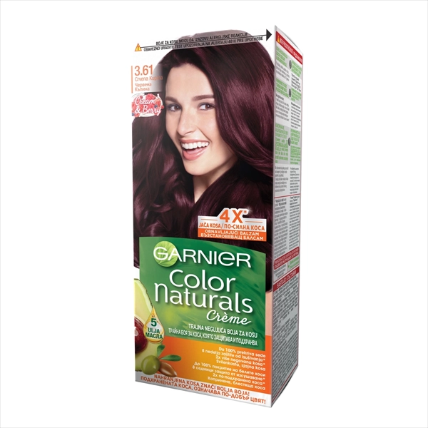GARNIER COLOR NATURALS BOJA ZA KOSU 3.61 CRVENA KUPINA