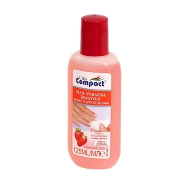 ULTRA COMPACT SKIDAČ LAKA ZA NOKTE STRAWBERRY 125ML
