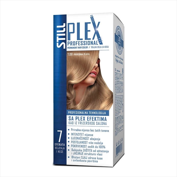 STILL PLEX PROFESSIONAL BOJA ZA KOSU 7.00 PRIRODNO PLAVA