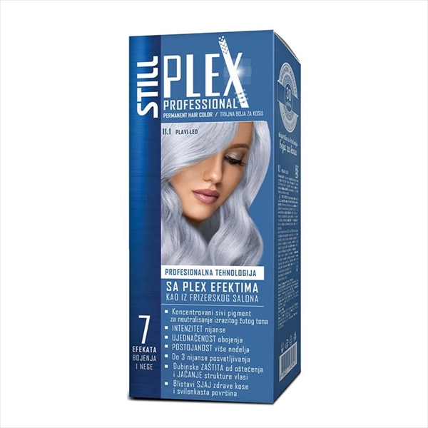 STILL PLEX PROFESSIONAL BOJA ZA KOSU 11.1 PLAVI LED