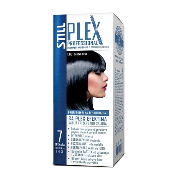 STILL PLEX PROFESSIONAL BOJA ZA KOSU 1.00 DUBOKO CRNA