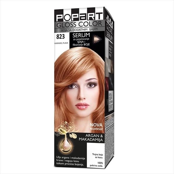 STILL POPART GLOSS COLOR BOJA ZA KOSU 823 KARAMEL PLAVA