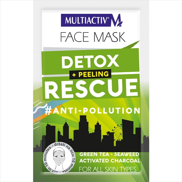 MULTIACTIV MASKA ZA LICE DETOX+PILING RESCUE 7.5ML
