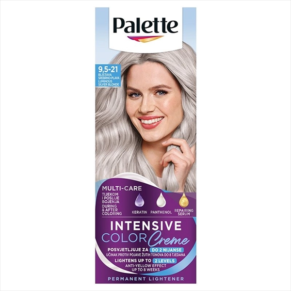 PALETTE INTENSIVE COLOR CREME BOJA ZA KOSU 9.5-21 BLIST. SREBRNO PLAVA
