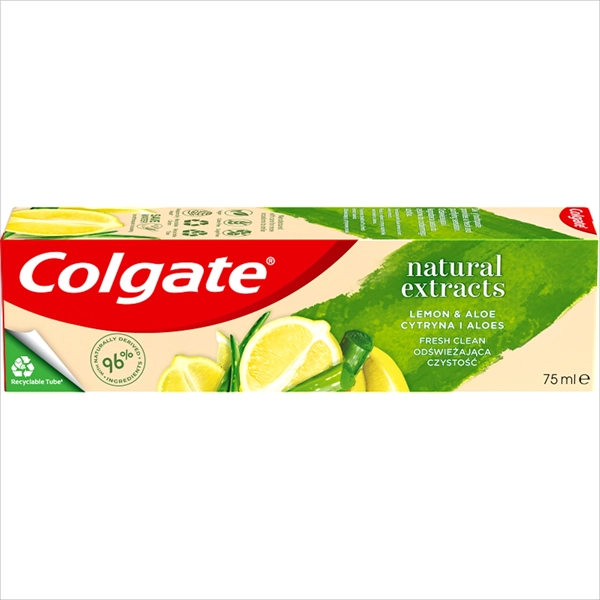 COLGATE PASTA ZA ZUBE NATURAL EXTRACTS LEMON&ALOE 75ML