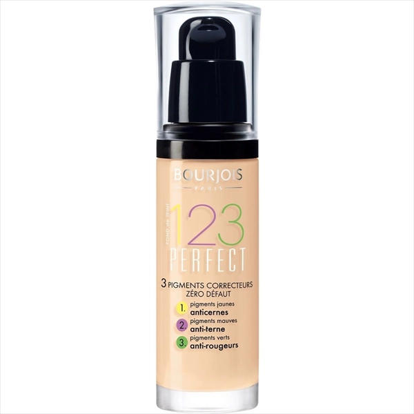 BOURJOIS TEČNI PUDER 123 PERFECT FOUNDATION 52 VANILLA 30ML
