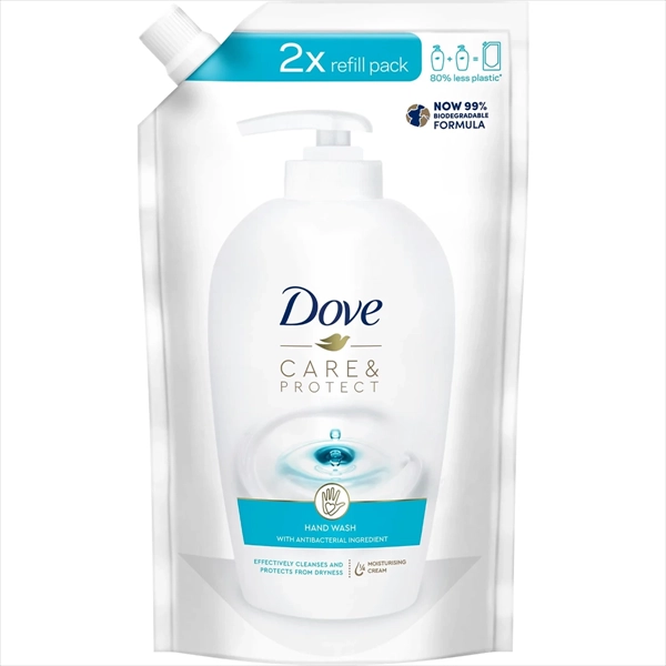 DOVE TEČNI SAPUN CARE&PROTECT DOPUNA 500ML