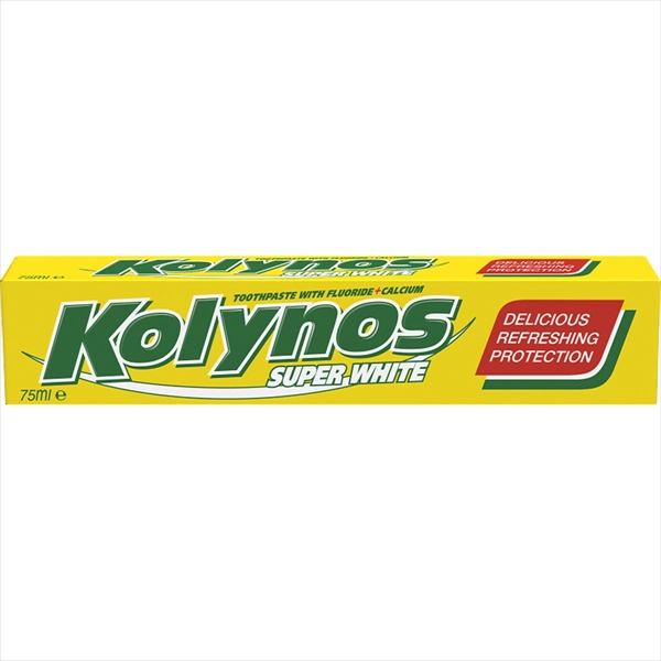 KOLYNOS ZP SUPER WHITE 75ML