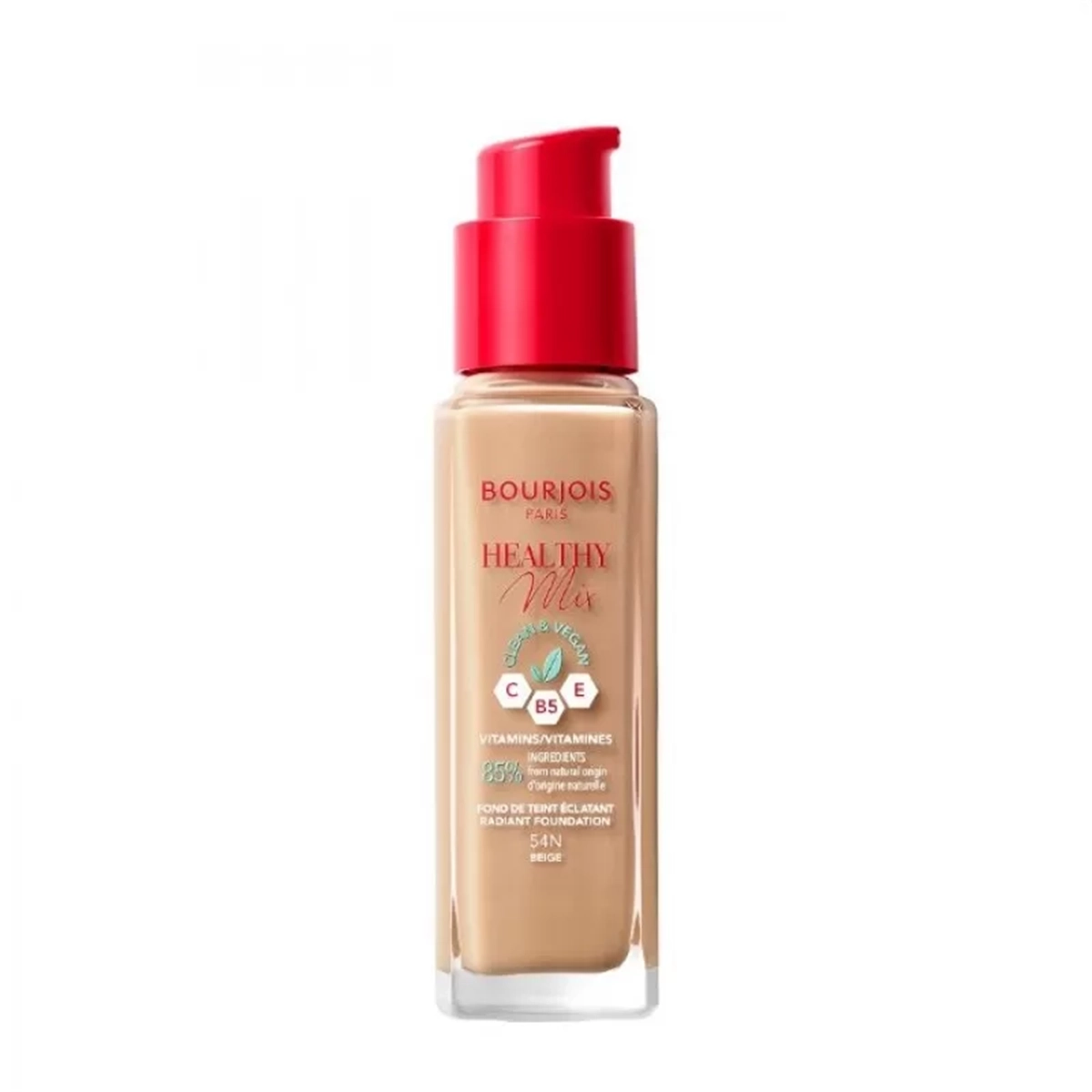 BOURJOIS TEČNI PUDER HEALTHY MIX VEGAN 54 BIEGE 30ML
