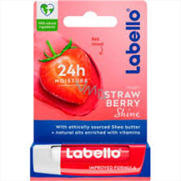 LABELLO BALZAM ZA USNE STRAWBERRY SHINE 4.8G