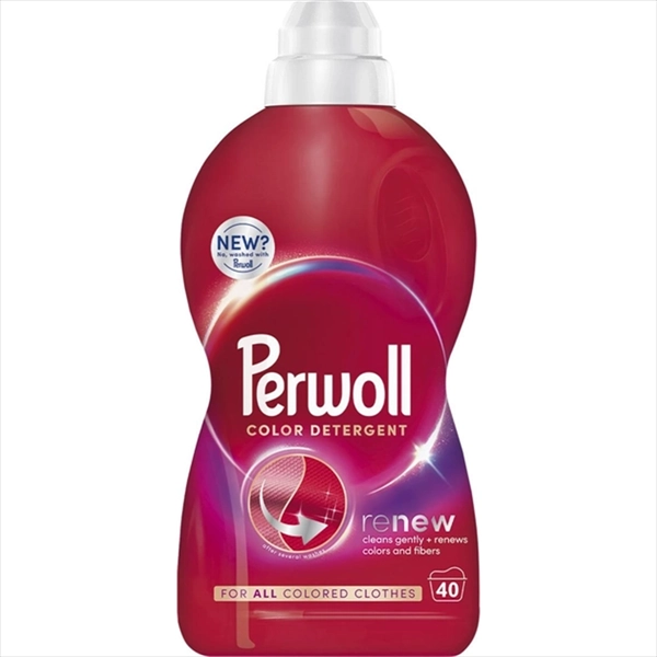 PERWOLL TEČNI DETERDŽENT ZA VEŠ RENEW COLOR 40 PRANJA 2L