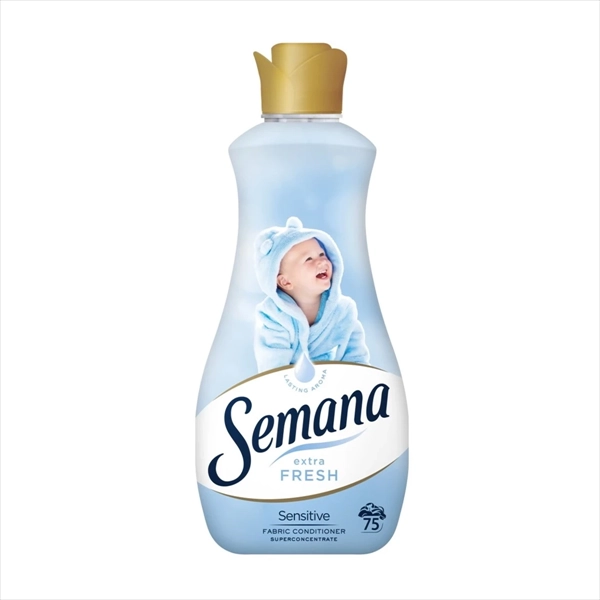 SEMANA OMEKŠIVAČ ZA VEŠ EXTRA FRESH SENSITIVE 75 PRANJA 1.5L