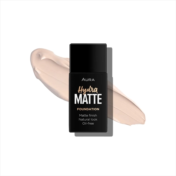 AURA TEČNI PUDER HYDRA MATTE 011 CHAMPAGNE MIST 30ML