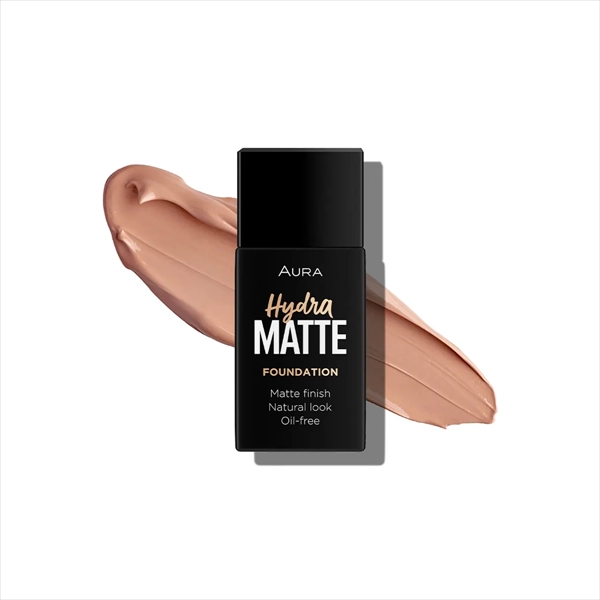 AURA TEČNI PUDER HYDRA MATTE 014 CARAMEL DREAM 30ML