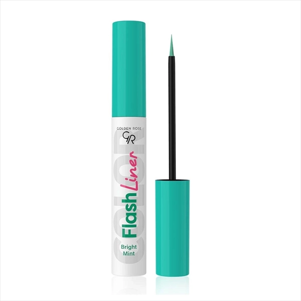 GOLDEN ROSE EYELINER FLASH LASH BRIGHT MINT 101