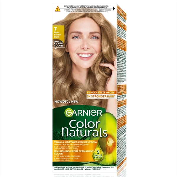 GARNIER COLOR NATURALS BOJA ZA KOSU 7 PRIRODNO PLAVA