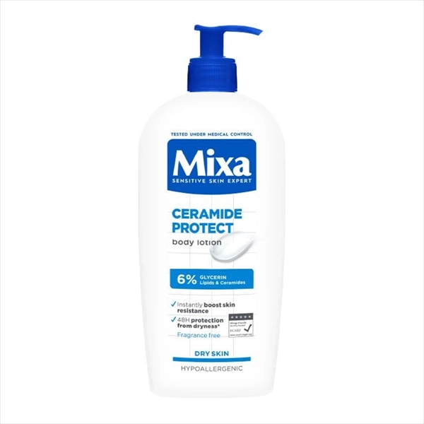 MIXA LOSION ZA TELO ZA SUVU KOŽU CERAMIDE PROTECT 400ML
