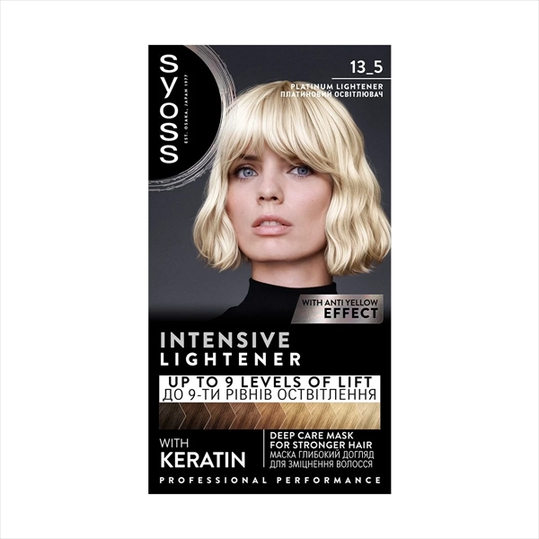 SYOSS BOJA ZA KOSU 13-5 PLATINUM LIGHTENER