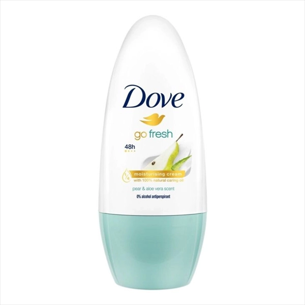 DOVE DEO ROLL-ON GO FRESH PEAR&ALOE VERA WOMEN 50ML