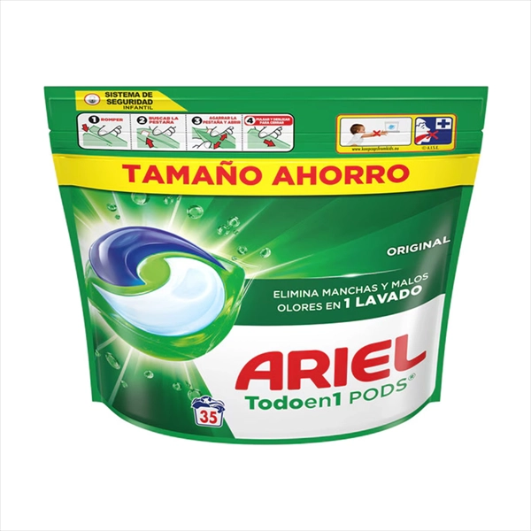ARIEL ALL-IN-1 KAPSULE ZA VEŠ ORIGINAL 35KOM