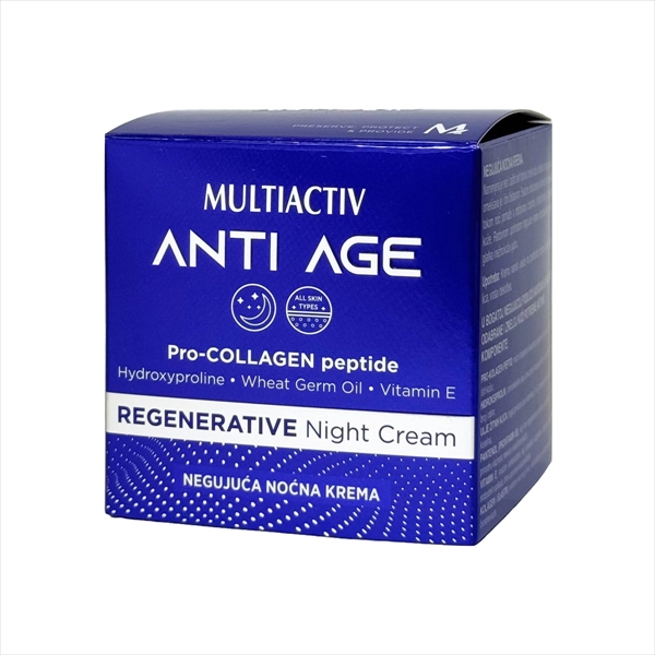 MULTIACTIV NOĆNA KREMA ZA LICE ANTI AGE REGENERATIVE 50ML