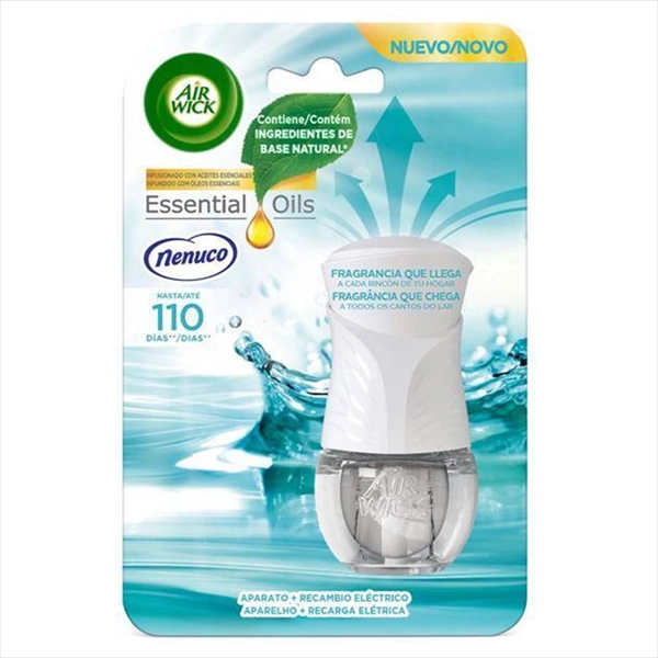 AIRWICK EL.ISPARIVAČ KOMPLET OSVEŽIVAČ PROSTORA NENUCO 19ML
