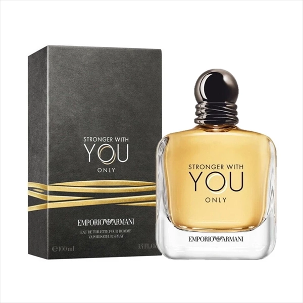 GIORGIO ARMANI STONGER WITH YOU ONLY EDT MEN 100ML