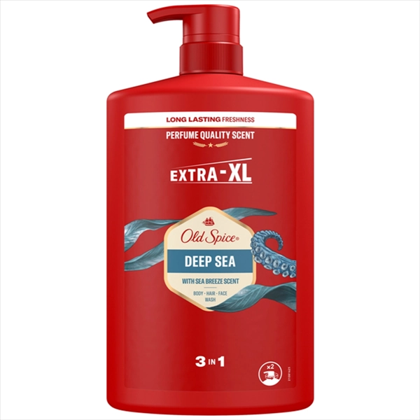 OLD SPICE GEL ZA TUŠIRANJE DEEP SEA 3U1 PUMPICA 1L
