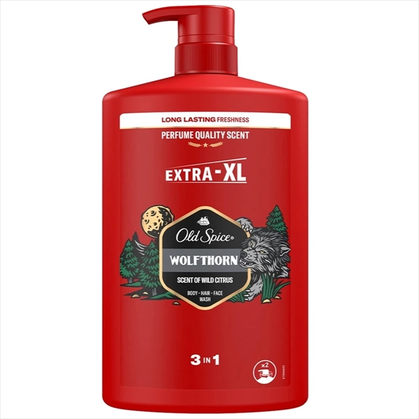 OLD SPICE GEL ZA TUŠIRANJE WOLFTHORN 3U1 PUMPICA 1L