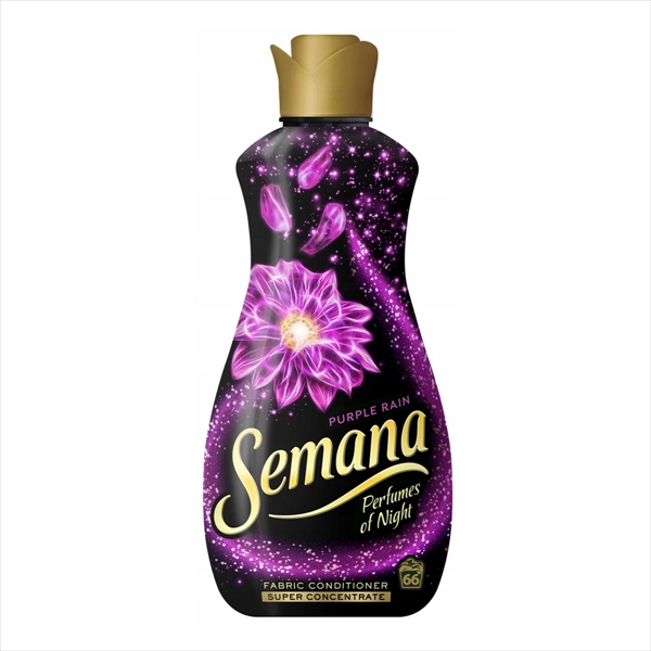 SEMANA OMEKŠIVAČ ZA VEŠ PERFUMES OF NIGHT PURPLE RAIN 66 PRANJA 1.65L