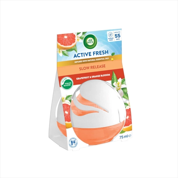 AIRWICK OSVEŽIVAČ PROSTORA DECOSPHERE GRAPEFRUIT&ORANGE BLOSSOM 75ML